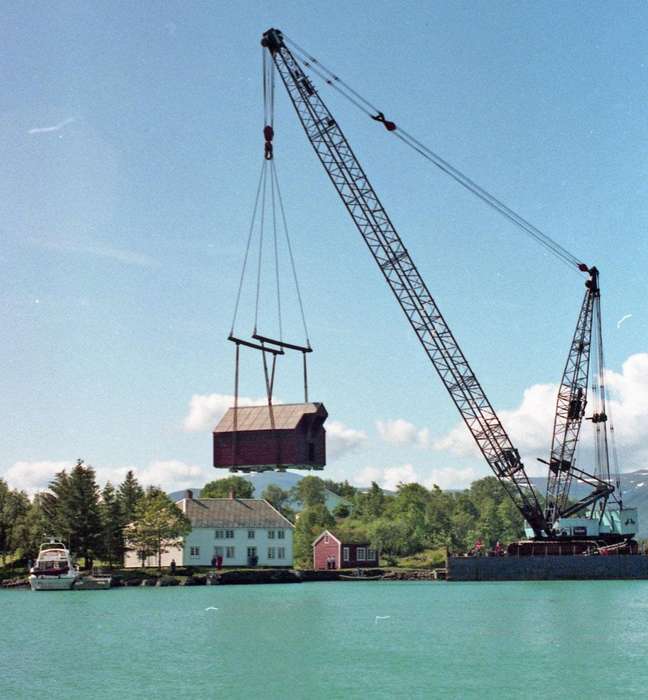 Illustrasjon frå «Borgarøya i 1982 og 1993»